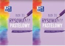 Pastelový blok na kreslenie Oxford A4 10 listov x2