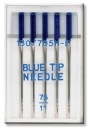 Vyšívacie ihly Janome Blue Tip Organ 75