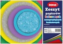 Farebný samolepiaci papier A5/8K trblietky