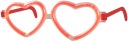 Okuliare Glow Stick SRDCE Srdiečka Svietiace v tme Valentínsky ples
