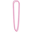 BEADS pink PRL náhrdelník Párty perly šperky