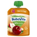 BOBOVITA MUS Jablká a banány po 4 mesiacoch 80 g