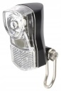 KRÍŽOVÁ BICYKLOVÁ LAMPA, PREDNÁ LED NA VIDLICE, 7 LUX