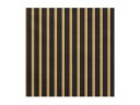 STRIPES zlaté obrúsky, čierne narodeninové ozdoby