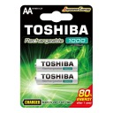 2x batérie TOSHIBA AA R6 1000mAh