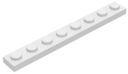 LEGO TANIER 1X8 BIELY ČÍSLO 3460
