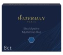 Atramentové kazety Waterman Navy blue 8 ks.