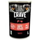 CRAVE bezobilné mokré krmivo pre psov s lososom a morkou, 400 g plechovka