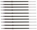 Náplň X-21 pre bežné krátke pero Kamet 0,8 mm čierna x 10