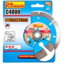 DIAMANTOVÝ DISK SEGMENT 115 MM 22,23 mm C4800