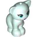 LEGO 11602pb10 CAT MAČIATKA ŠKRITKIA light aqua NOVINKA (1g