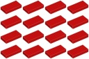 LEGO TILE 3069b 1x2 červená NOVINKA (4g) 16 ks.