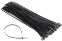 KABELOVÉ VIAZAČKY ČIERNA UV 100x2,5