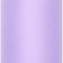 DEKORATÍVNY LILA TYL NA RÚLE NA MAŠLE, BAMBULY, SVADOBNÉ 15 CM X 9 M