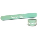 Scrunch informačný náramok - Mint