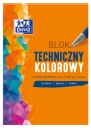 Technická podložka Oxford A4, 10 listov, farebná