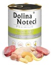 DOLINA NOTECI PREMIUM vlhké krmivo pre psov bohaté na hus so zemiakmi 800g
