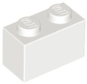 LEGO Brick Brick 1x2 White 3004 4613964 - 1 ks