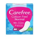 CAREFREE Cotton Feel Normal slipové vložky s vôňou aloe 56 ks