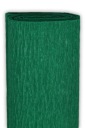Krčený hodvábny papier - zelená jedľa, 50 x 200 cm