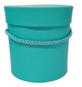 Debnička na kvety, krabička na kvety, priemer 12 cm, námornícka modrá