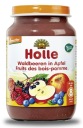 HOLLE BIO Dezert z lesného ovocia s jablkami Demeter
