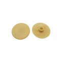 100 x zátka excentrická 15 mm, nábytok béžová