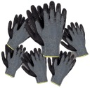 6 párov odolných latexových pracovných rukavíc – odolnosť a pohodlie 9