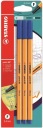Jemné linky Stabilo Point 88 3x Blue B-14827-10 Set