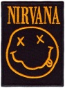 Vyšívaná termolepiaca náplasť NIRVANA
