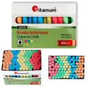 Farebná školská krieda, 100 kusov