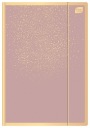 Zakladač s gumičkou A4 Satin Gold 1 Interprint