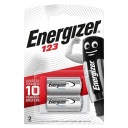 Batéria Energizer CR123 - 2 ks.