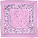 Bandana ružová šatka do vlasov bandana paisley badnanka bandana rock