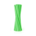 PAPIEROVÉ SLAMKY NA NÁPOJE 19CM ZELENÉ 10 KS