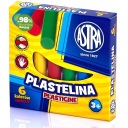 Astra PLASTELINA 6 farieb POLISH produkt