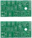 SMD mikrofónový zosilňovač, AVT2392 PCB