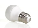 LED guľová žiarovka GLOB 6W=43W E27 230V teplá