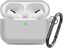 Púzdro AIRPODS PRO SILIKÓNOVÉ ŠEDÉ