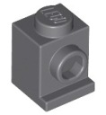 LEGO 4070 4211044 Tehla 1x1 tmavosivá