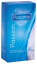 Pasante Passion Rebrované kondómy 12 kusov