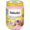 BEBIVITA JOGURT JAHODOVÉ JABLKO 10m 190g JOGURTOVÝ DEZERT