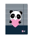 A4 zložka s gumičkou Love Panda ST.Majewski
