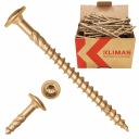 TESÁRSKE SKRUTKY NA DREVO 6x60 TORX TANIERE 100 ks WKCP-06060 KLIMAS
