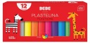 INTERDRUK BEBE FRESH SCHOOL Plastelína 12 farieb
