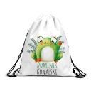 Taška na batoh do škôlky na topánky Meno FROG