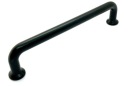 NÁBYTKOVÁ KĽÚČKA TUBO TRUBKA, MAT ČIERNA, ROZMER 128MM