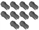 LEGO Technic Pin 1/2 Tmavošedý Tmavošedý sivý 10 dielikov 6395635 89678