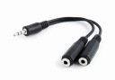 Adaptér Adaptér Splitter 2 mini Jack 3,5 mm
