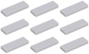LEGO TILE 63864 TILE 1x3 svetlosivá NOVINKA (6g) 9 ks